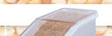 Rubbermaid Plastic Ingredient Bin Trucks