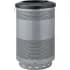 Perforated Steel Indoor/Outdoor Trash Cans