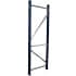 Interlake Mecalux Bolted Tear Drop Pallet Rack Upright Frames	